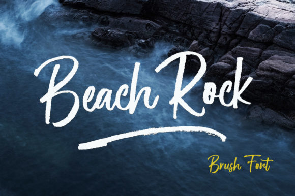 Beach Rock: Stylish Script Font