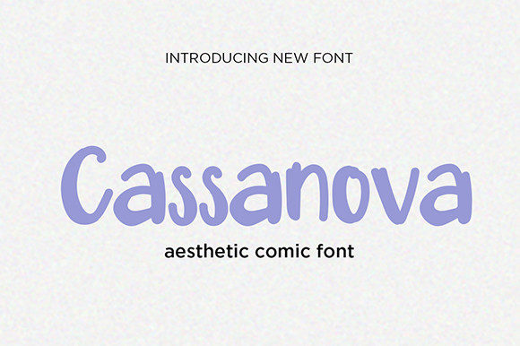 Cassanova: The Playful Handwritten Font for Modern Brands