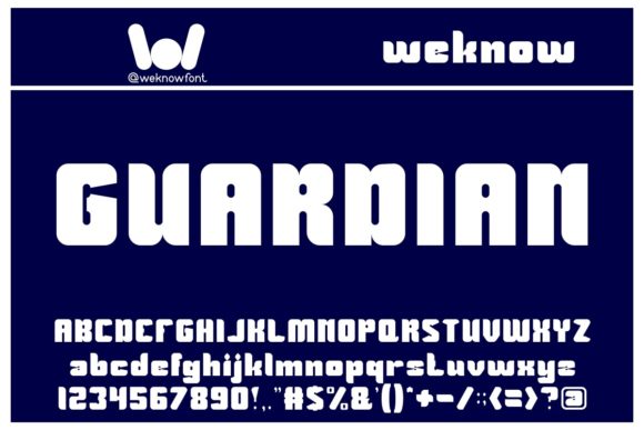Evaluating Guardian: A Bold Brushed Display Font for Creative Projects