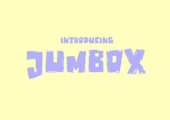 Jumbox: A Practical Look at This Playful Display Font for Creative Projects