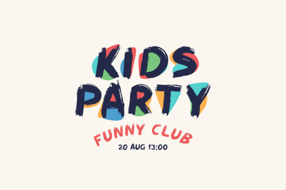 Kids Party Font: A Playful Design Essential