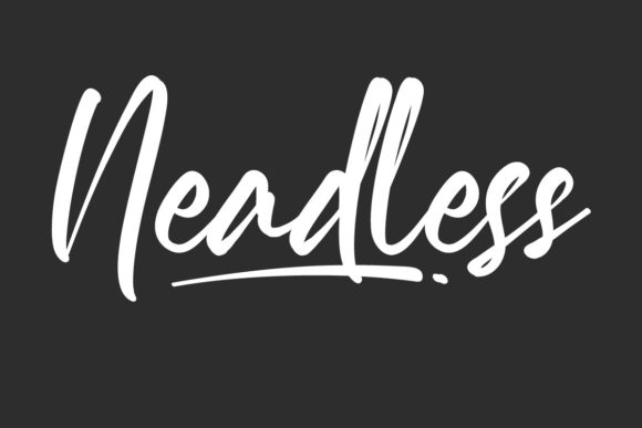 Neadless: Elegant Handwritten Typography for Modern Design