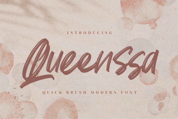 Queenssa: The Relaxed Handwritten Font for Elegant Design