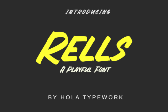 Redefining Digital Authenticity: How the Rells Handwritten Font Bridges Creativity and Commerce