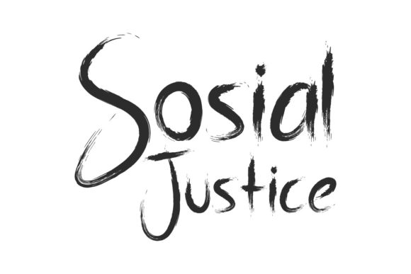 Sosial Justice: Merging Bold Typography with the Aesthetics of Modern Horror Design