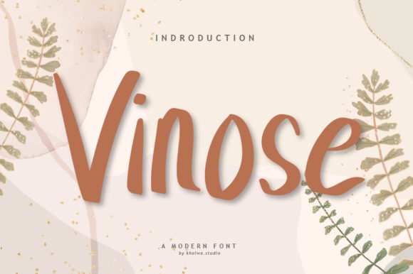 Vinose: Elevating Brand Identity with Authentic Handwritten Typography