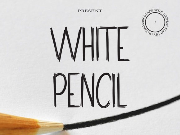 White Pencil: The Brushed Handwritten Font for Authentic Design