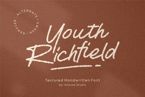 Youth Richfield: A Clean Handwritten Typeface for Modern Brands